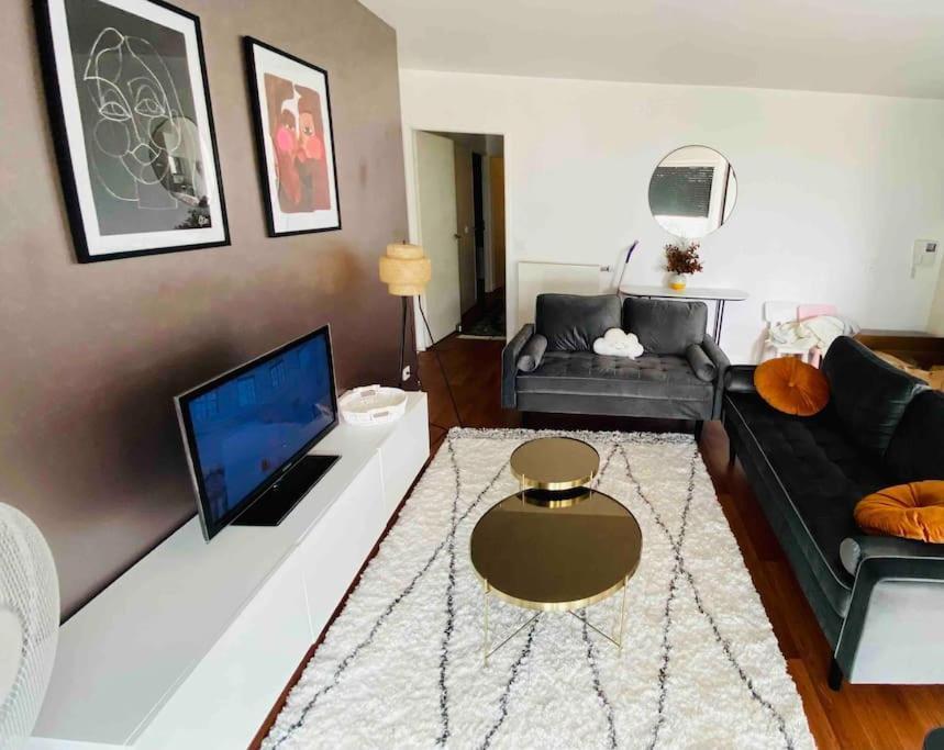 Appartement 80M2, Terrasse Sud, Metro 7 Direction Louvre A 8Minutes, Parking Sous-Sol, Proche Paris-Bercy Ivry-sur-Seine Exterior foto